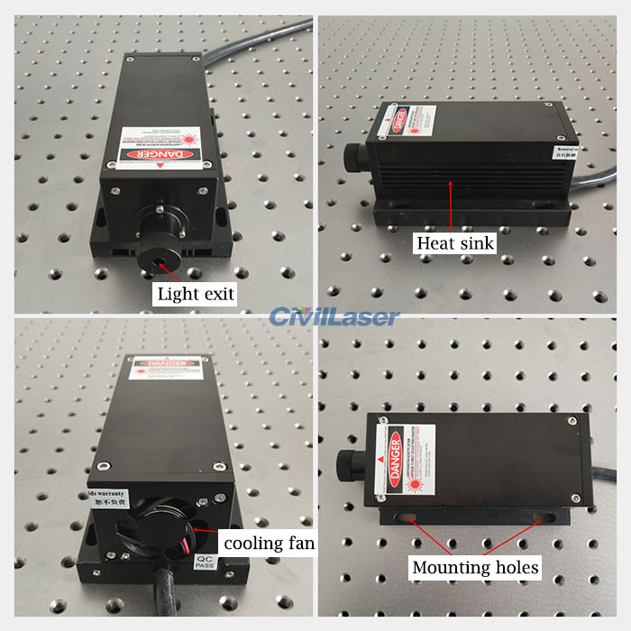 1047nm Q-switched laser